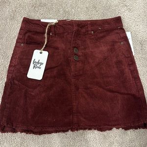 Burgs day corduroy mini skirt. Size 1